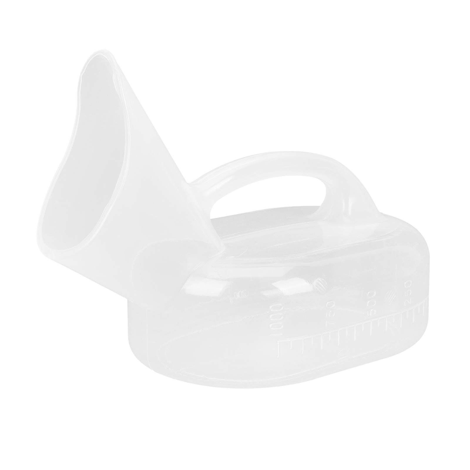 NUOLUX Women Urinal Large Capacity Urine Bottle Patient Plastic Urinal Transparent Urine Container